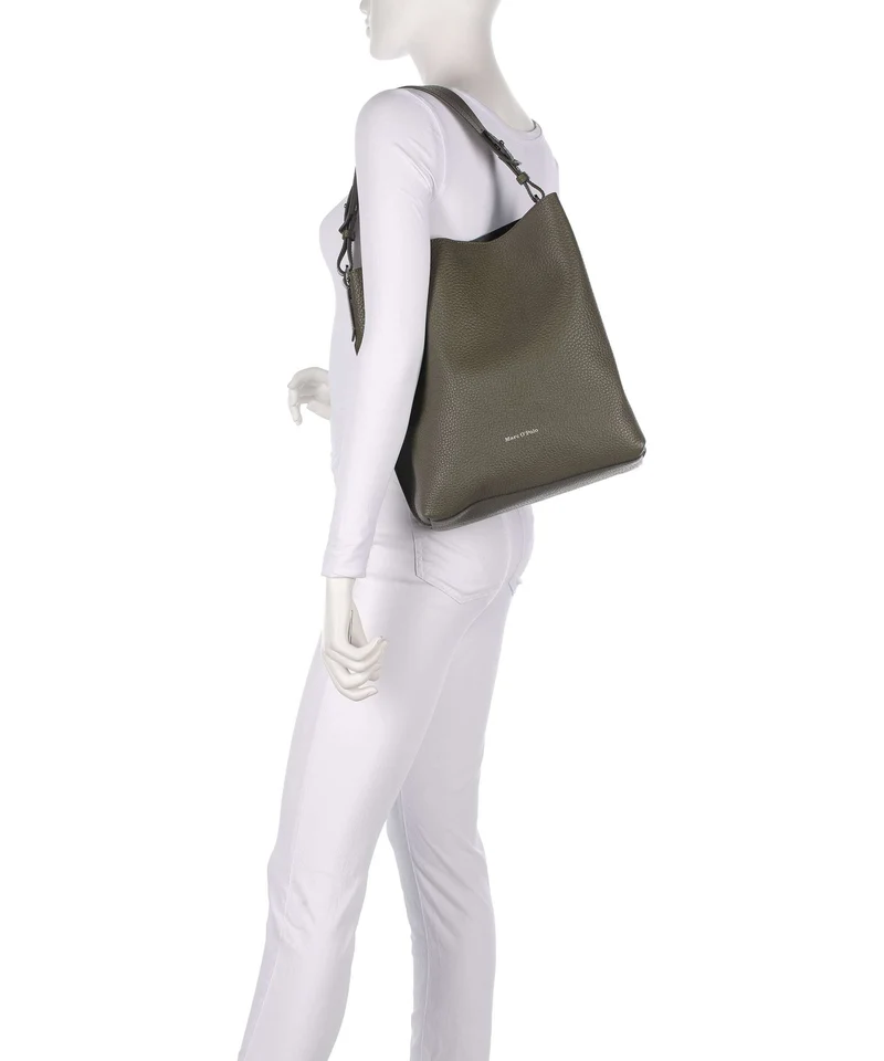 Marc O'Polo Brinja M Bolso de hobo dark mossy olive