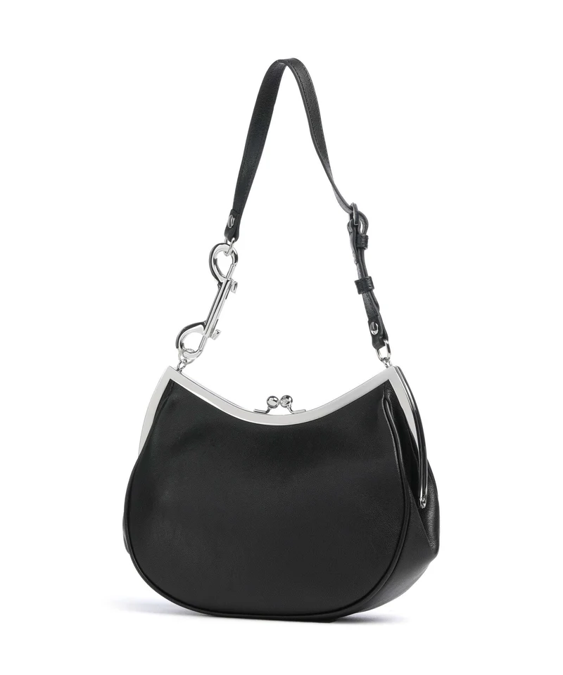 Vivienne Westwood Charm Frame Supple Bolso de hombro black