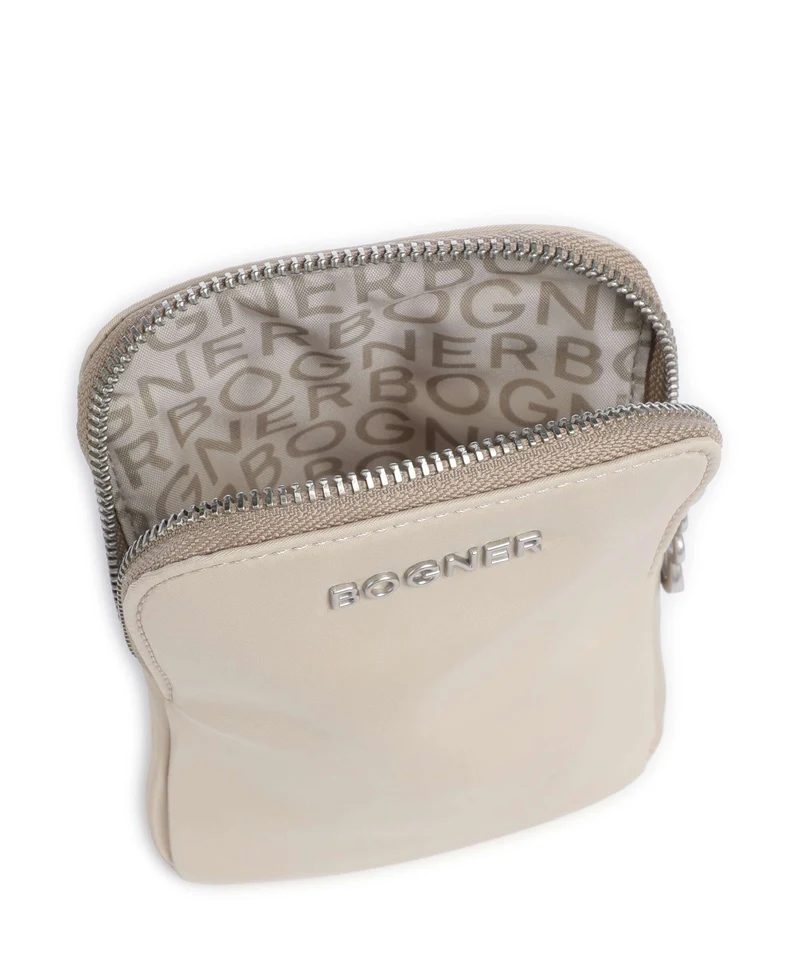 Bogner Klosters Johanna Bolsa para móvil oyster gray