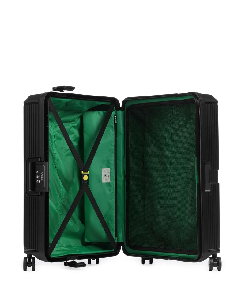Delsey Paris x United Colors of Benetton CB Hard Maleta con 4 ruedas black