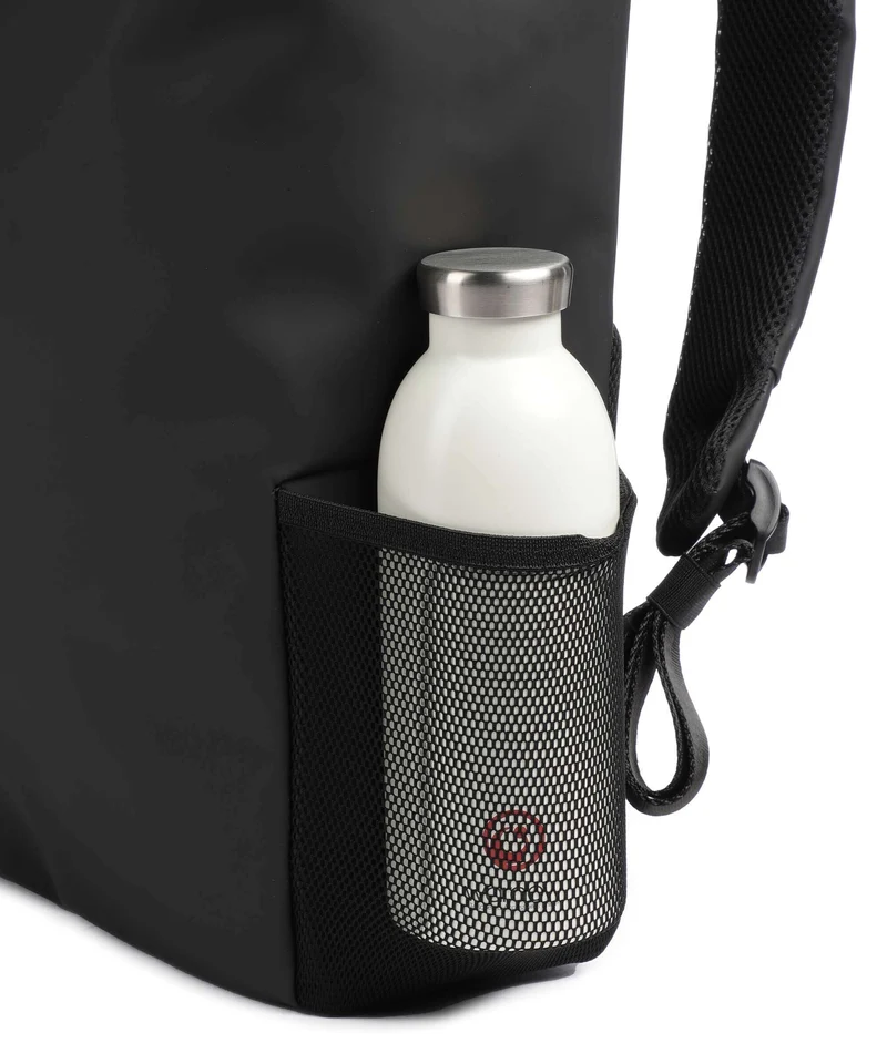 Delsey Paris Turenne Soft Mochila roll-top schwarz