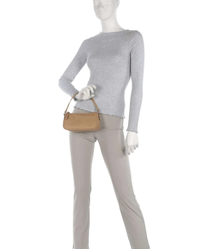 Lauren Ralph Lauren Nylon Large Bolso de mano khaki