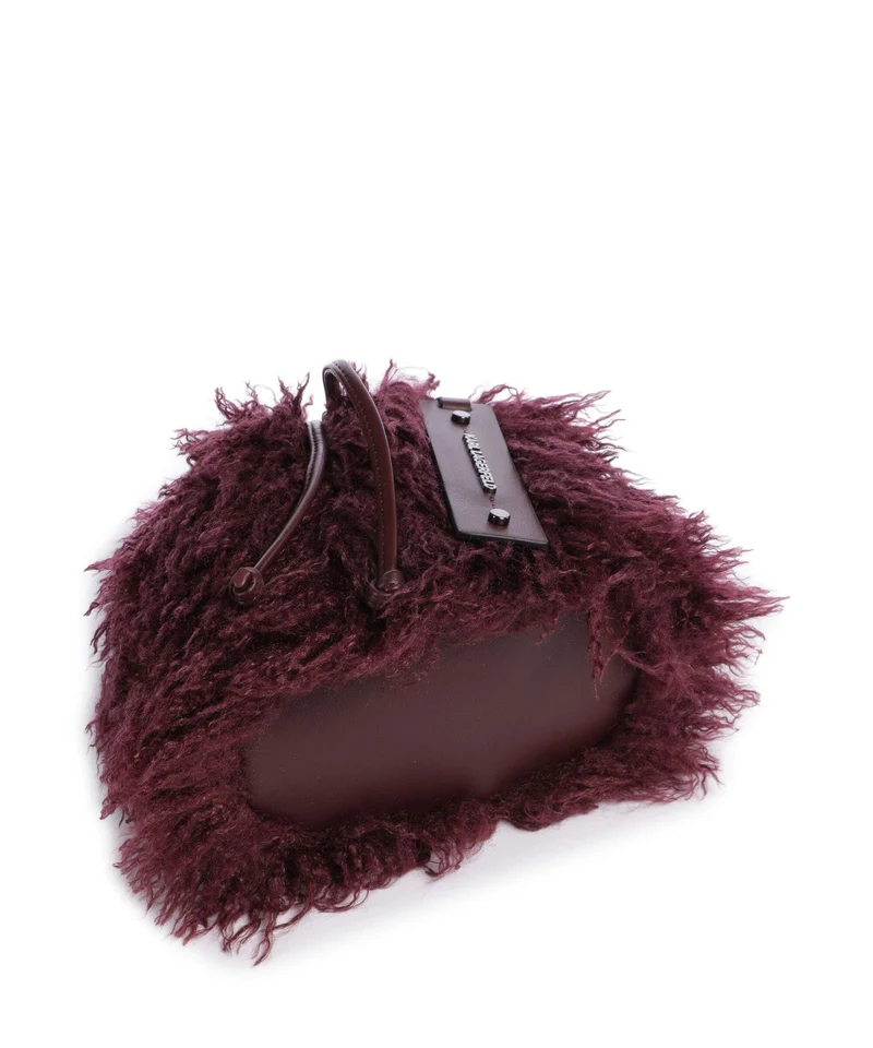 Karl Lagerfeld K/Weave Bucket bolso de mano windsor/burgundy
