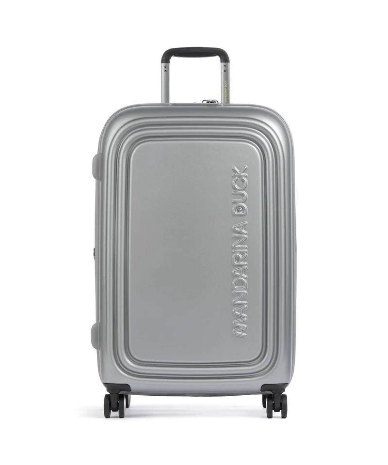 Mandarina Duck Logoduck+ Maleta con 4 ruedas silver