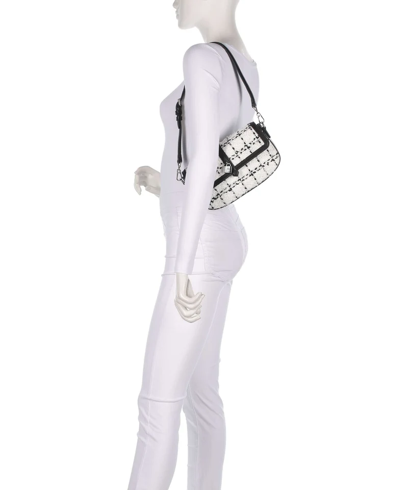 Karl Lagerfeld K/Autograph Boucle Bolso de hombro black/white
