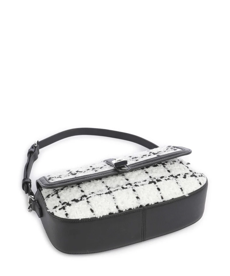 Karl Lagerfeld K/Autograph Boucle Bolso de hombro black/white