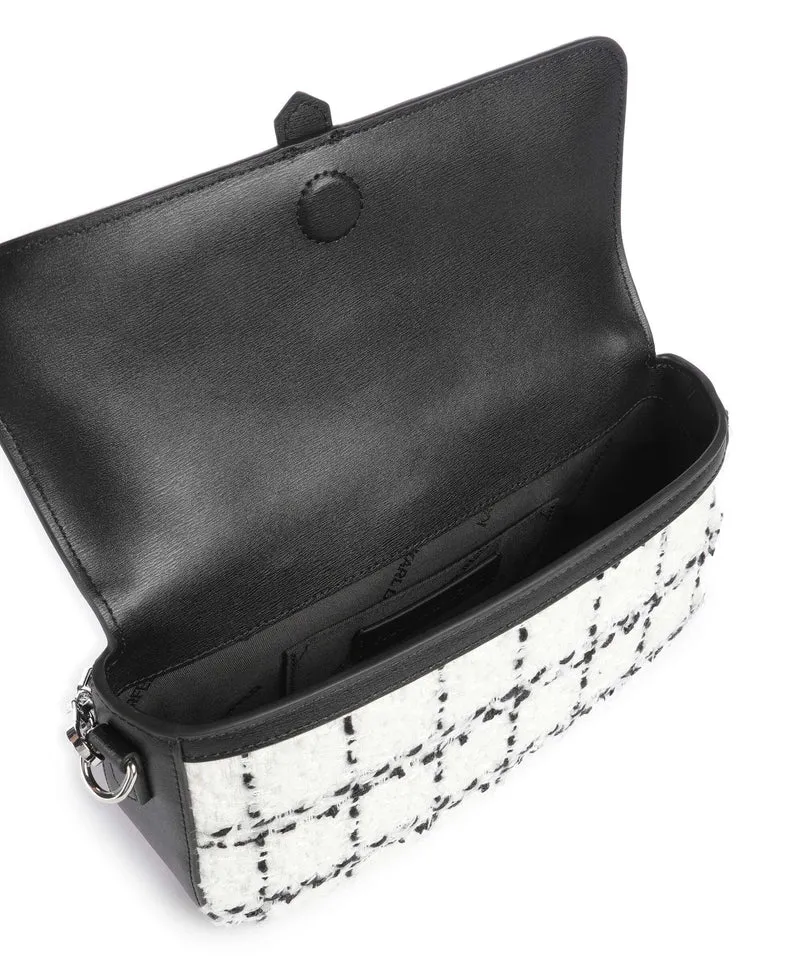 Karl Lagerfeld K/Autograph Boucle Bolso de hombro black/white