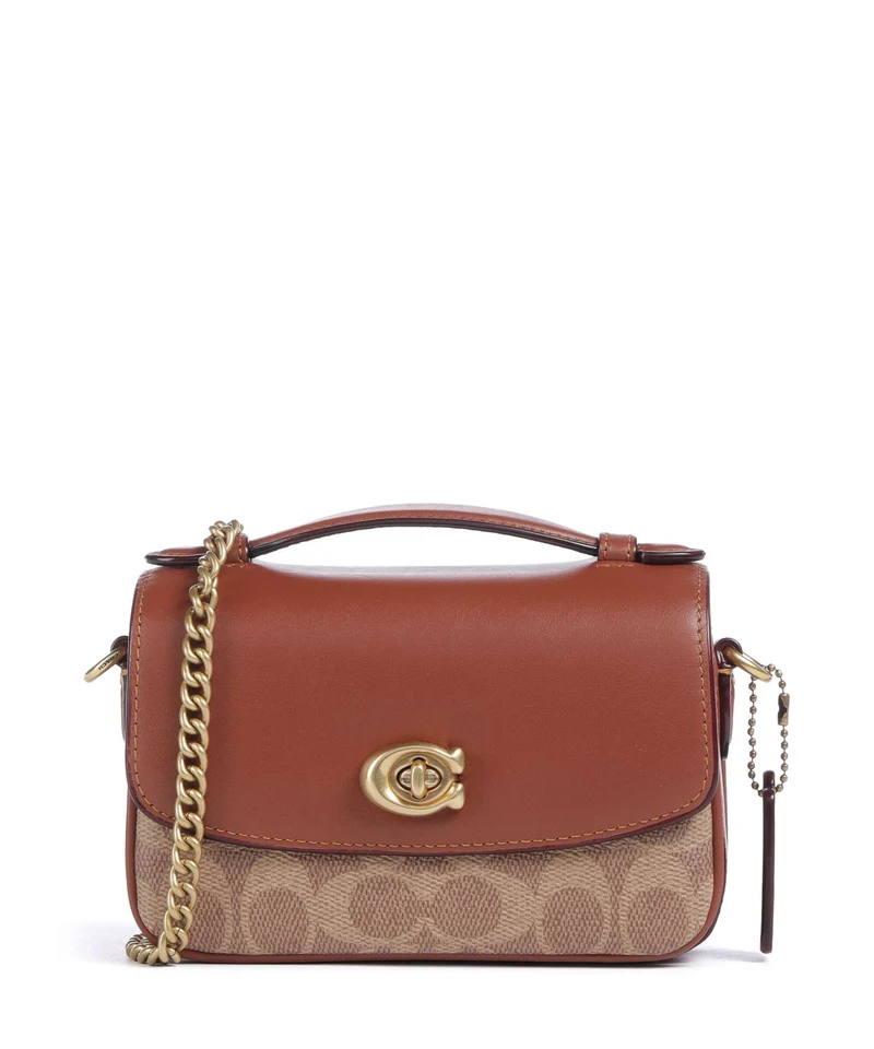 Coach Cassie 17 Bandolera tan caramel