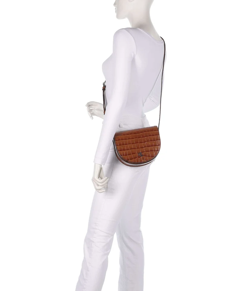 Lauren Ralph Lauren Witley Medium Bandolera tobacco