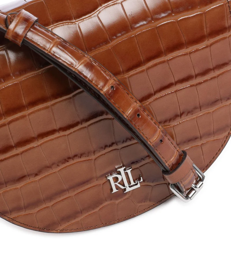 Lauren Ralph Lauren Witley Medium Bandolera tobacco