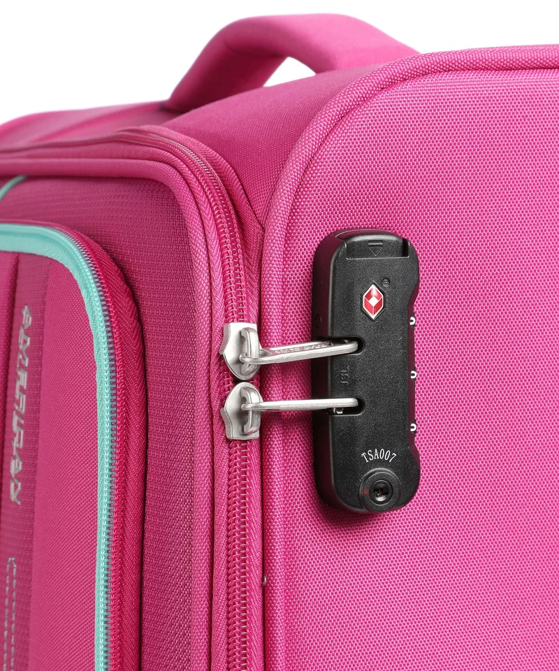 American Tourister Sea Seeker Maleta con 4 ruedas deep fuchsia