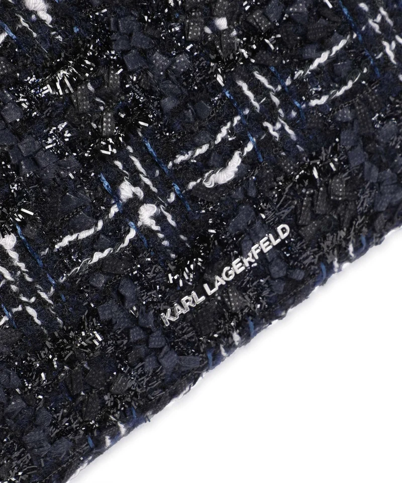 Karl Lagerfeld K/Skuare Small Bolso de mano dark navy/boucle