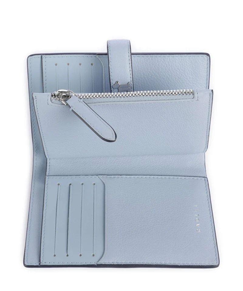 Radley London Willis Street Monedero smoke blue