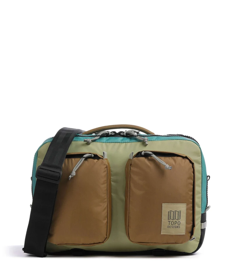 Topo Designs Global Maletín caribbean/dark khaki