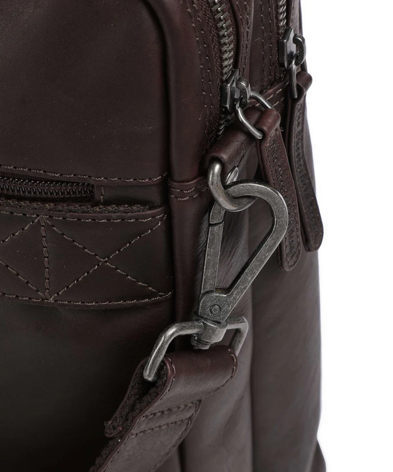 The Chesterfield Brand Wax Pull Up Cow Fabian Maletín brown