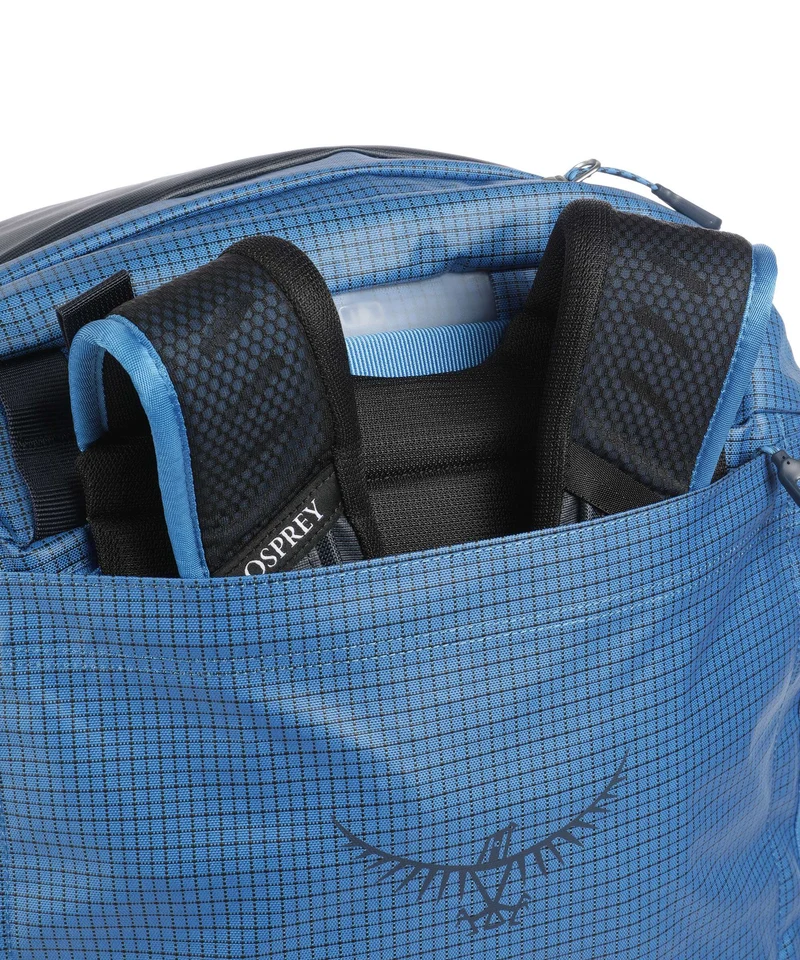 Osprey Transporter 65 Mochila de viaje blue flame/scoria blue