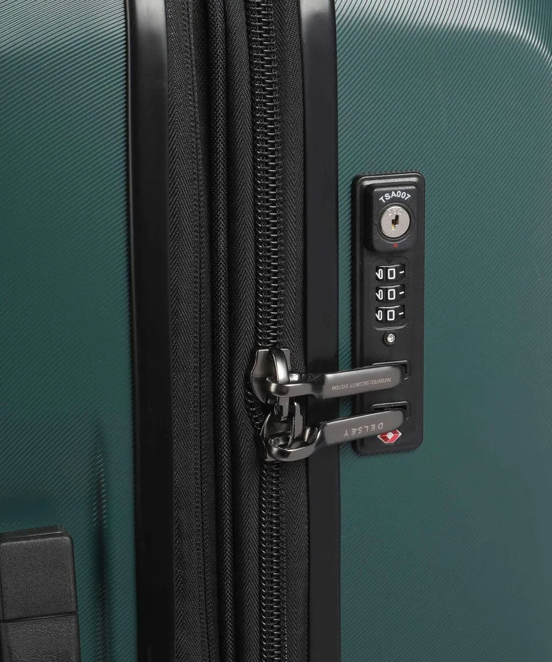 Delsey Paris Promenade Hard 2.0 Maleta con 4 ruedas gruen