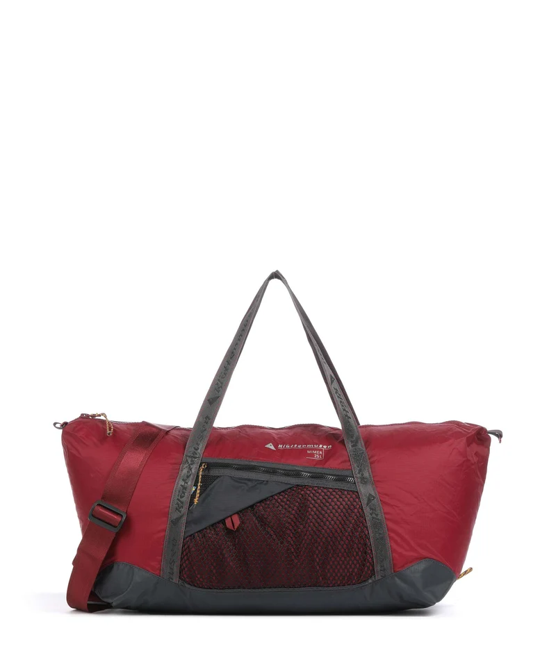 Klättermusen Mimer 25 Bolsa de fin de semana burnt russet