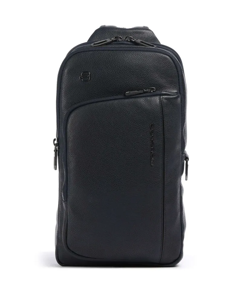 Piquadro S134 Mochila sling blue