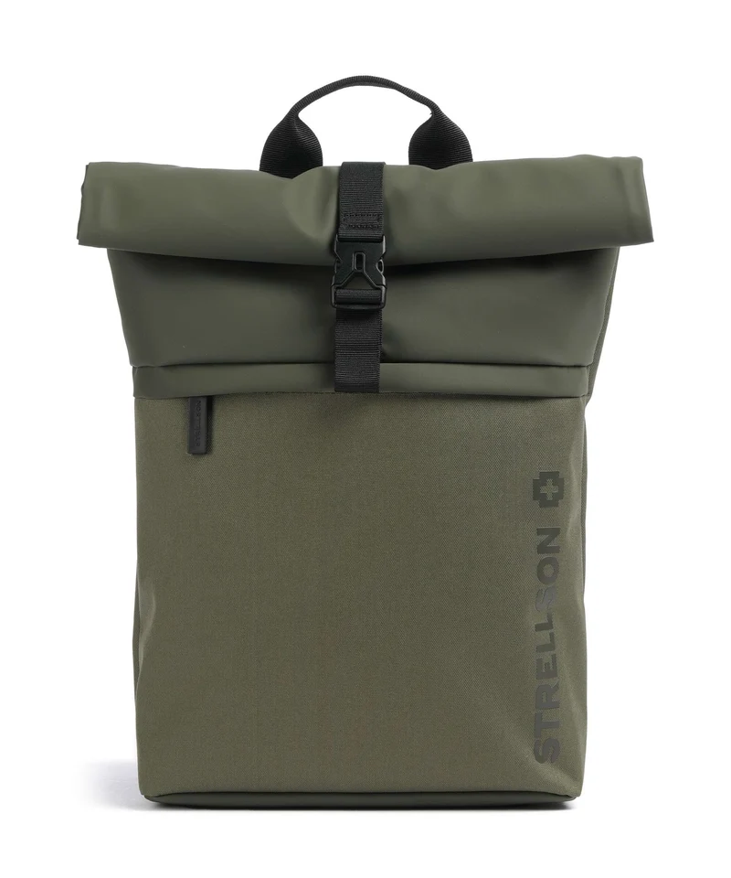Strellson Alperton Mochila roll-top olive night
