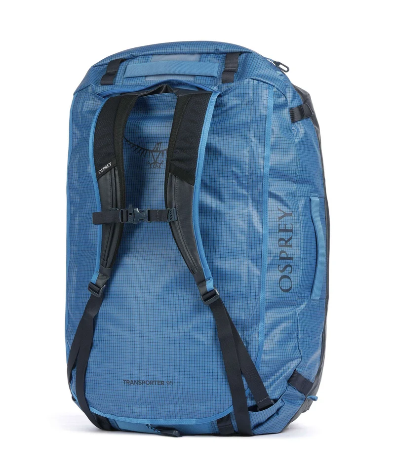 Osprey Transporter 95 Bolso de viaje blue flame/scoria blue