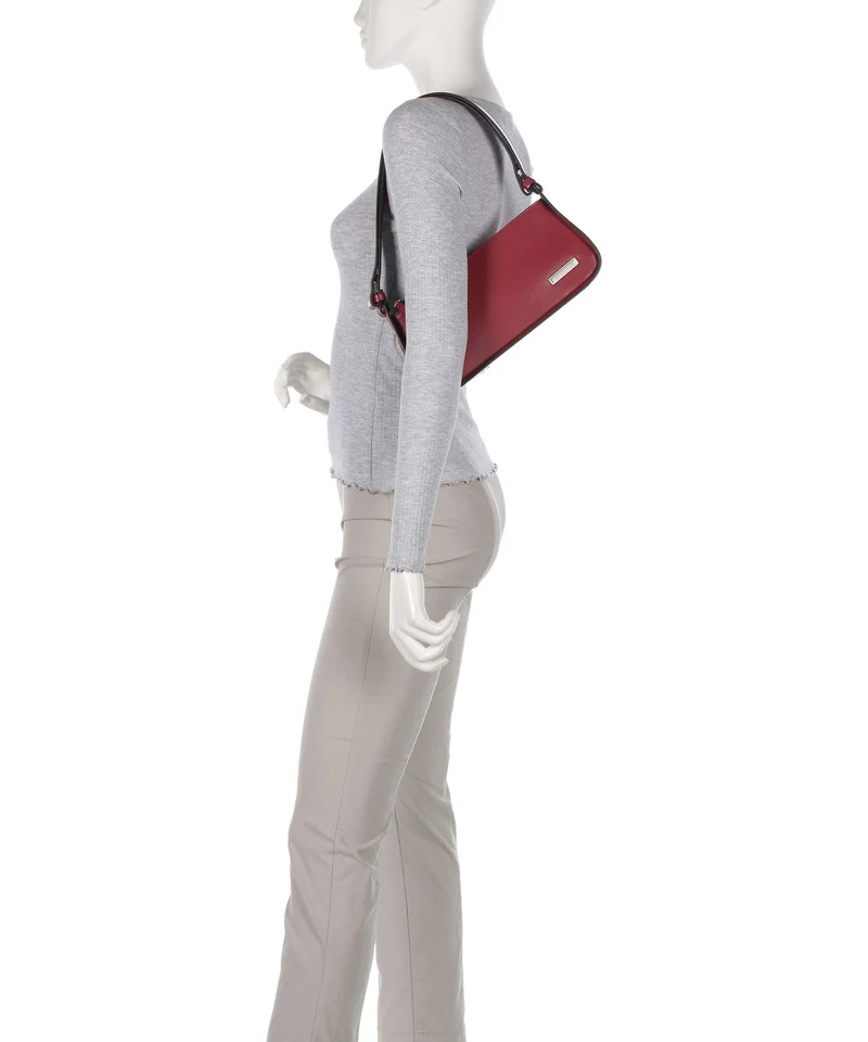 Liebeskind Franzis Calf Optic S Bolso de hombro berry