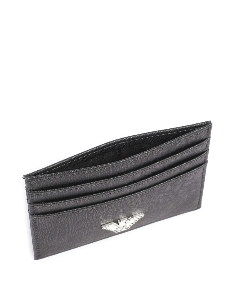 Emporio Armani Business Regenerated Tarjetero black