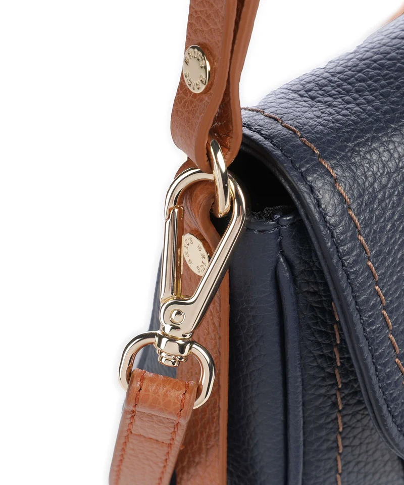 Brics Gondola Stella mini Bolso de hombro night blue/caramel