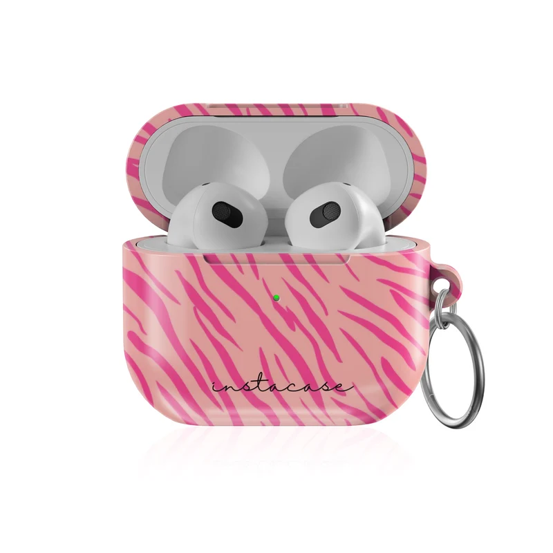 Pink Zebra - Capa AirPods