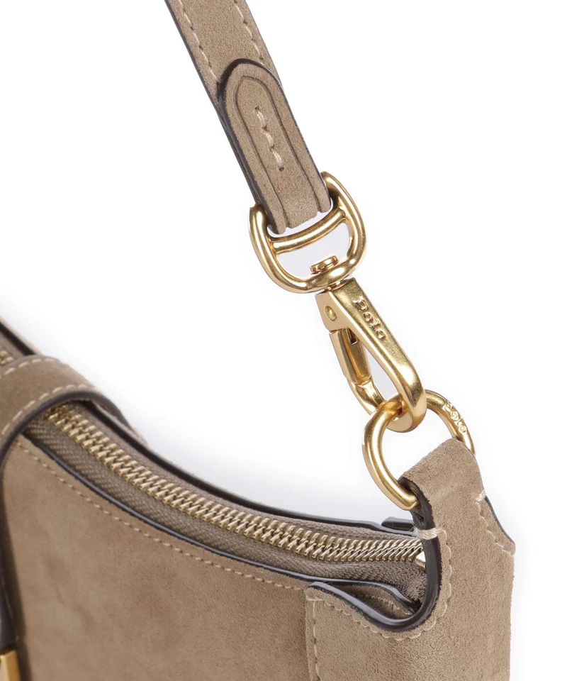 Polo Ralph Lauren ID Collection Small Bolso de hombro clay