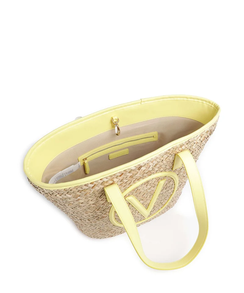 Valentino Bags Samuela Bolsa shopping natur/giallo