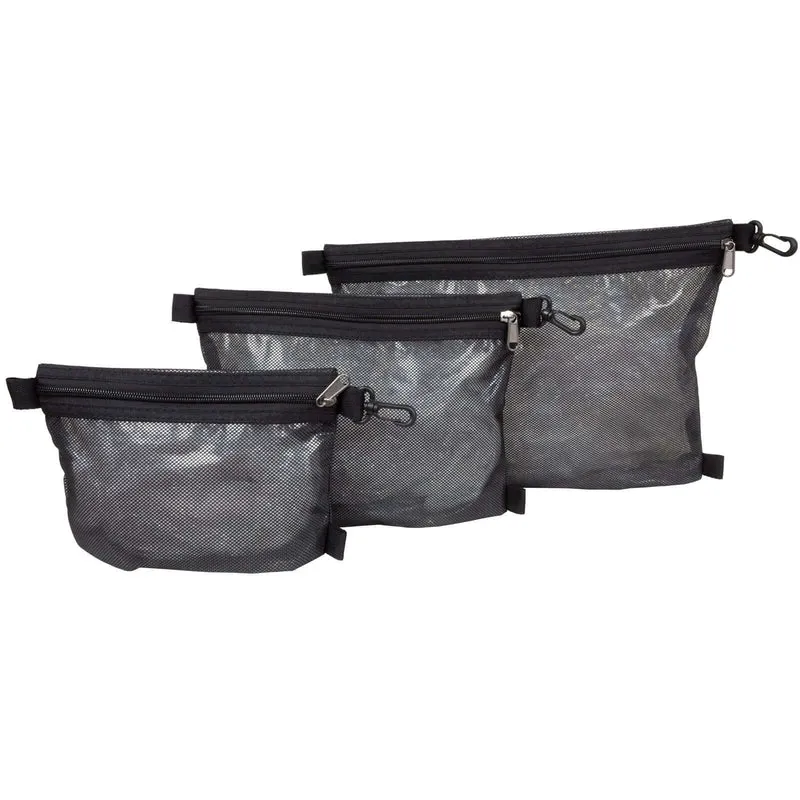 Kulturtaschenset 3tlg, transparent, VE-72(12)