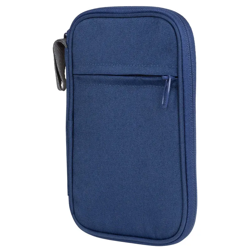 Dokumententasche 21x13cm, Farbe blau, VE-72(12)