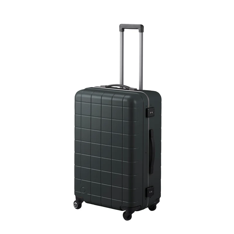 PROTECA Checker Frame Medium Checked Luggage 67L Made in Japan