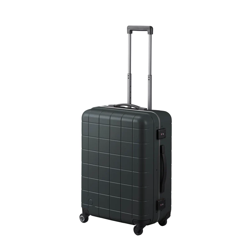 PROTECA Checker Frame Small Checked Luggage 54L Made in Japan