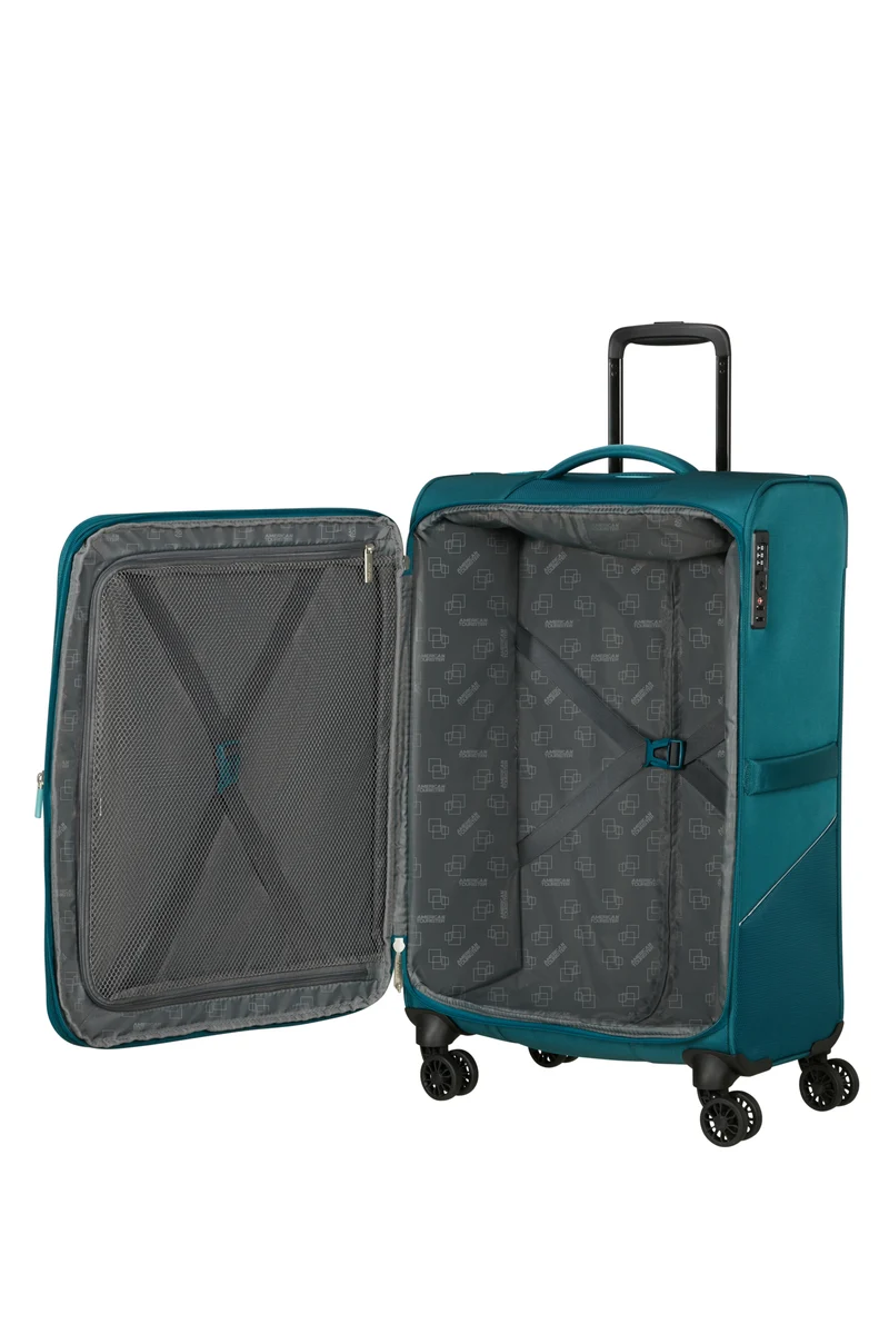AMERICAN TOURISTER MALETA MEDIANA EXTENSIBLE SUMMERRIDE 69CM - Tejido Ripstop