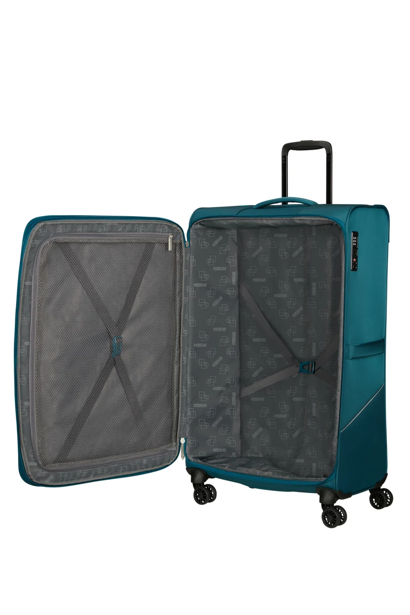 AMERICAN TOURISTER MALETA GRANDE EXTENSIBLE SUMMERRIDE 80CM - Tejido Ripstop