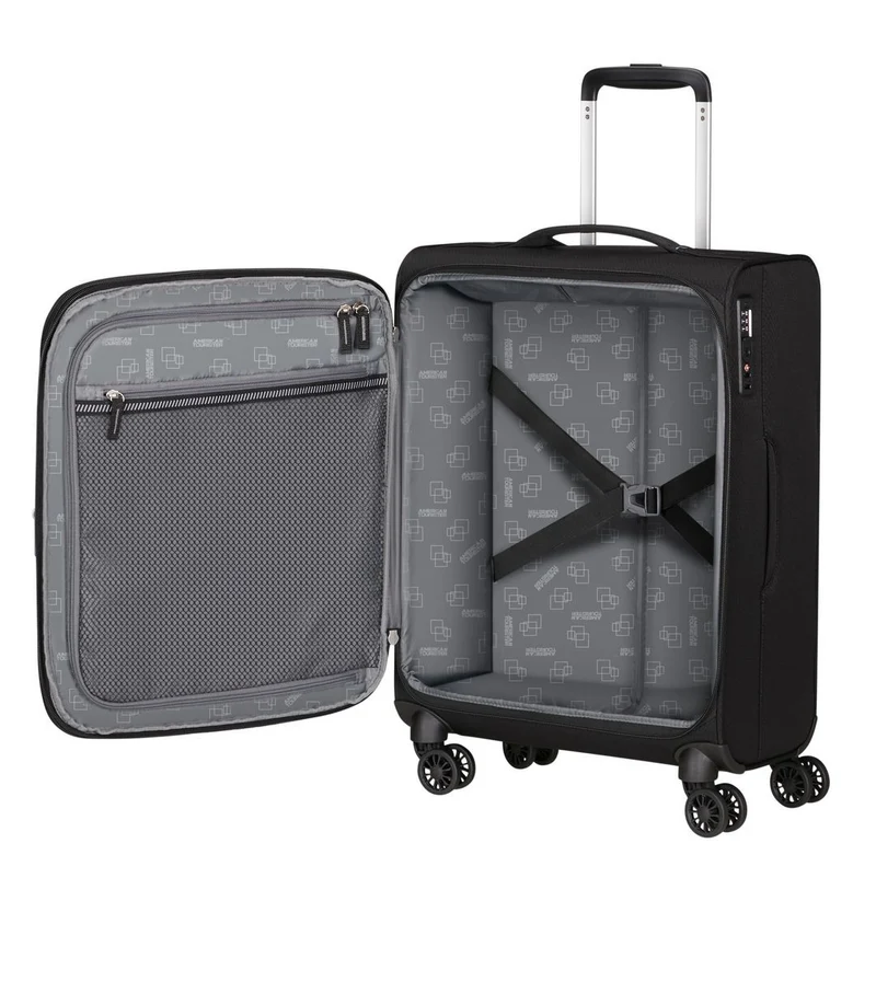 AMERICAN TOURISTER TROLLEY DE CABINA EXTENSIBLE AEROSPIN 55CM