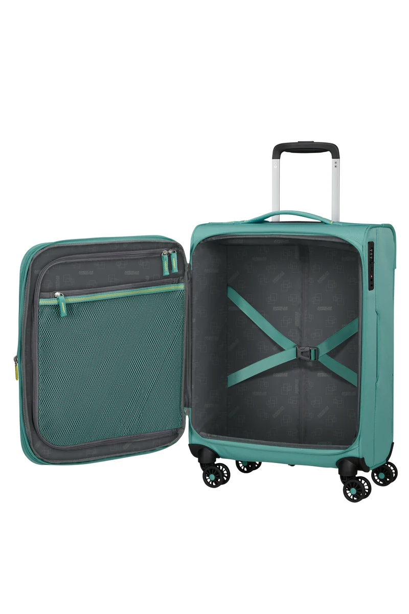 AMERICAN TOURISTER TROLLEY DE CABINA EXTENSIBLE AEROSPIN 55CM