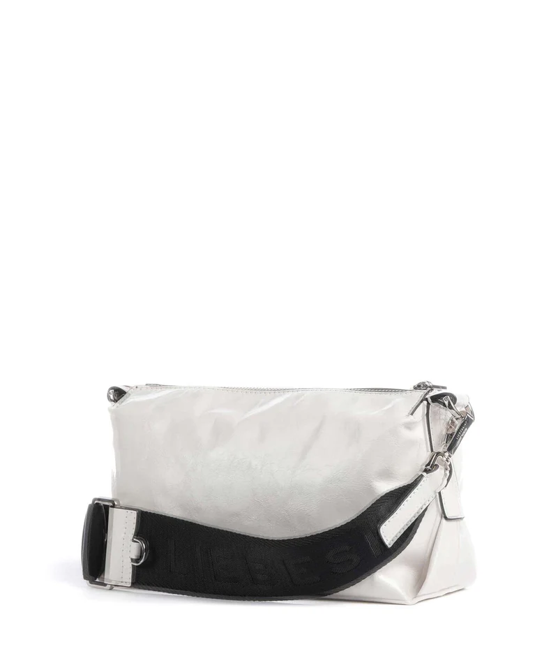 Liebeskind Elvira Paper Touch Crinkle S Bandolera arctic