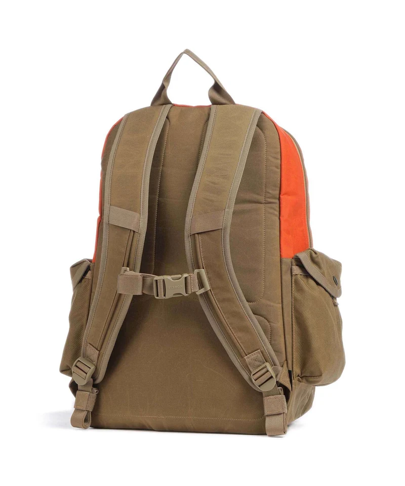 Filson Cordura Nylon Surveyor Mochila dark tan/flame