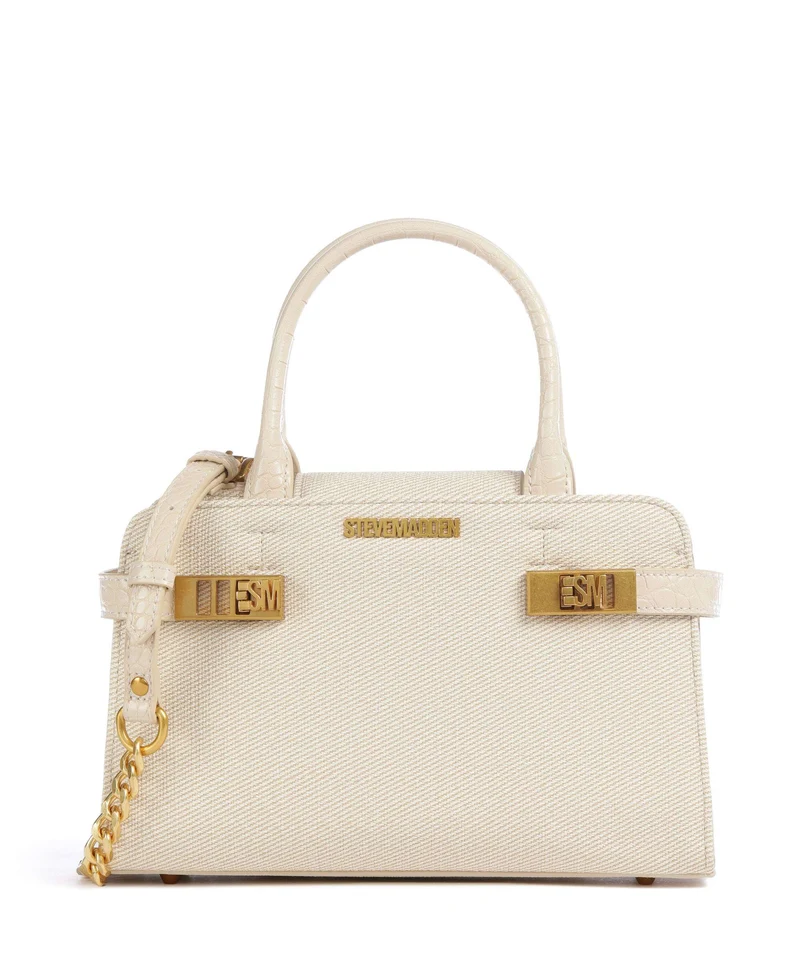 Steve Madden BLINDENY Bolso de mano bone/gold