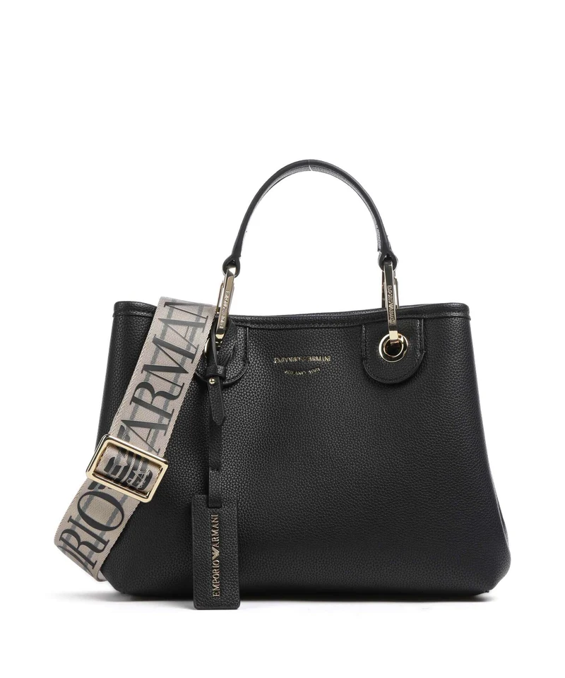 Emporio Armani My EA Bolso de mano nero/silver