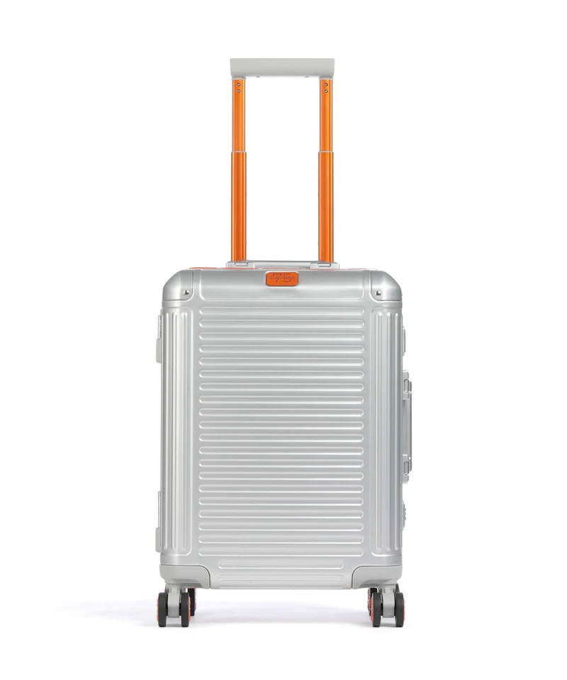 Travelite Next Maleta con 4 ruedas silber orange