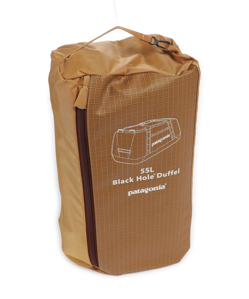 Patagonia Black Hole 55 Bolso de viaje talon gold