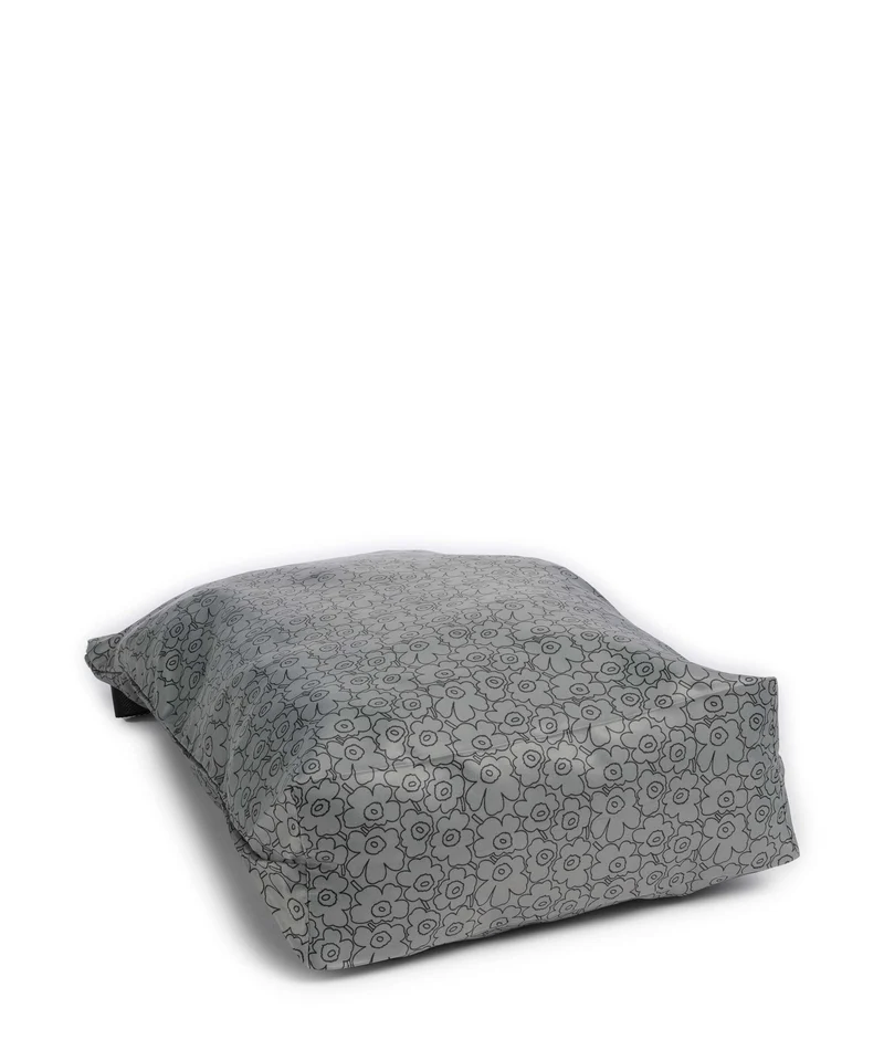 Marimekko Neat Unikko Piirto M Bolso de hobo grey/black