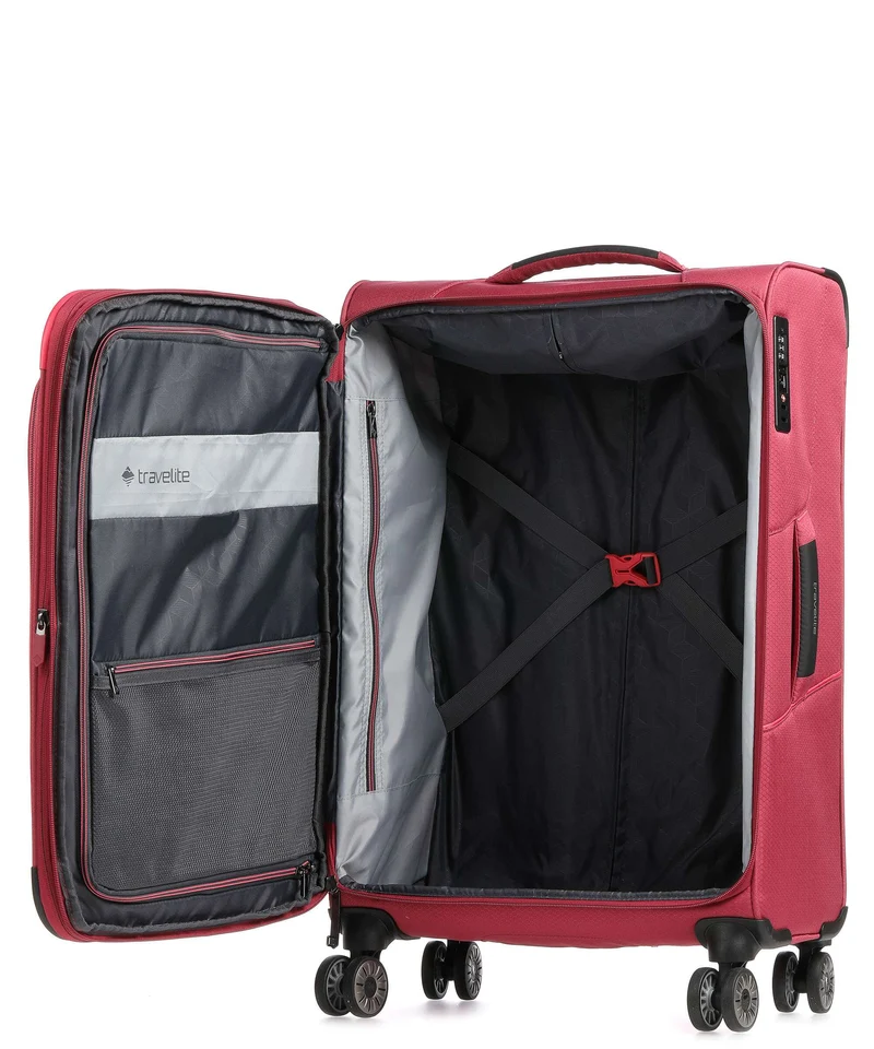 Travelite Skaii Juego de maletas (4 ruedas) abendrot