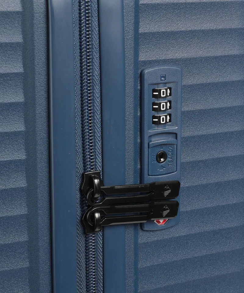 Travelite Air Stripe Juego de maletas (4 ruedas) navy