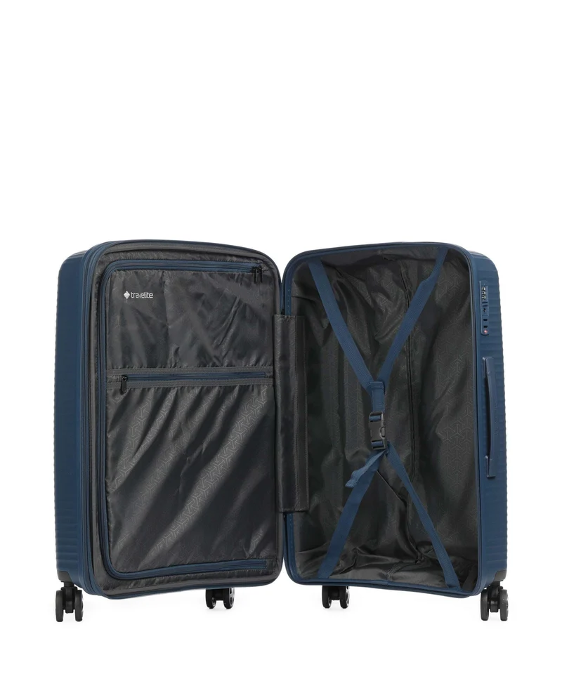 Travelite Air Stripe Juego de maletas (4 ruedas) navy
