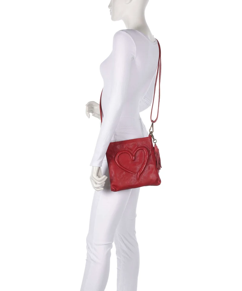 Taschendieb Wien Herzweg 4 Bandolera red solid